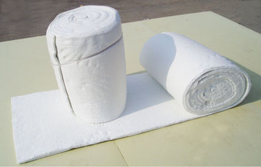 ارتفاع درجة الحرارة الألومنيوم سيليكات بطانية ألياف السيراميك التي تستخدم في فرن الزجاج