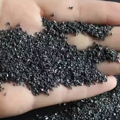 مسحوق كربيد السيليكون القطع الكربورندوم الأسود والأخضر الزرقاء SiC مسحوق للتلميع