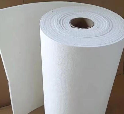 العزل الحراري 1260c 1400c شريط الختم المقاوم للنار ورق الألياف السيراميكية 3mm