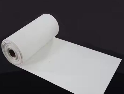 1mm 2mm 5mm سميكة الألومنيوم السيليكات الورق الألياف السيراميكية 1260C درجة حرارة عالية مواد العزل المقاومة للحرارة