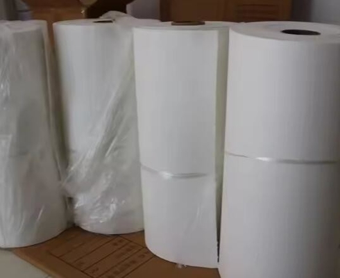 1mm 2mm 5mm سميكة الألومنيوم السيليكات الورق الألياف السيراميكية 1260C درجة حرارة عالية مواد العزل المقاومة للحرارة