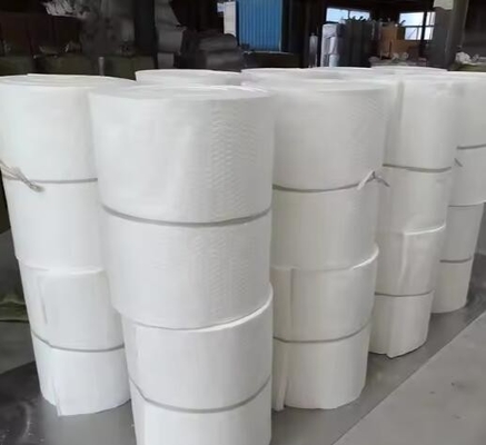 بطانية الصوف الصناعية الصناعية ذات الألياف السيرامية عالية درجة الحرارة 1260c 50mm 25mm سميكة البطانية السيليكات الألومينا
