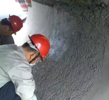 إصلاح الغلاية الفرن المقاوم للنيران القابل للصب مع مقاومة القلي 1500C مقاومة الحمض عالية القوة