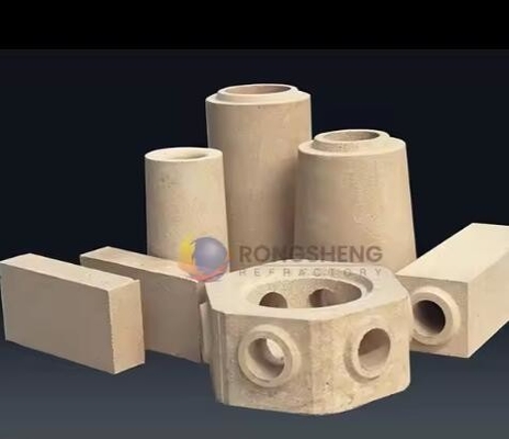 صب القوة العالية الطوب الركاب المقاوم للنار الطوب المعدني المقاوم للنار الطوب المسام