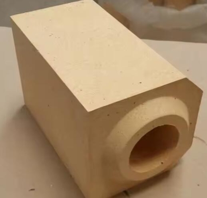 حديد الصلب صناعة الصهارة الطوب المحلي المقاوم للنيران القناة / الغطاء / الجولة / مربع الألومينا Fireclay Runner الطوب صب البوق الطوب