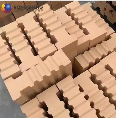 الفرن الصناعي الطوب النار معلقة ممتازة مقاومة الصدمات الحرارية المقاومة للنيران عالية الألومينا طوب مرساة للفرن الساخن