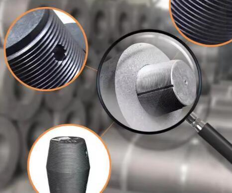 أقطاب جرافيت عالية الجودة بقطر 100-750 ملم L1800-2700 ملم UHP HP RP قطب جرافيت كربوني لفرن Eaf LF