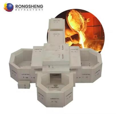 Rongsheng Refractory AZS Brick 33# 36# 41# Zirconia Corundum Fused Cast Azs Block For Glass Industry Kiln
