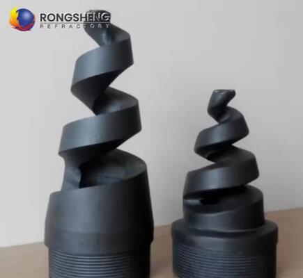 أنابيب حلزونية سيراميكية لإنقاذ الكبريت من الكربيد السيليكوني Si3N4 نترود السيليكون