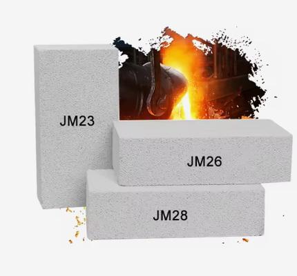 طوب رُونغشِنغ JM23 JM26 JM28 JM32 الحراري الأبيض خفيف الوزن العازل من الموليت